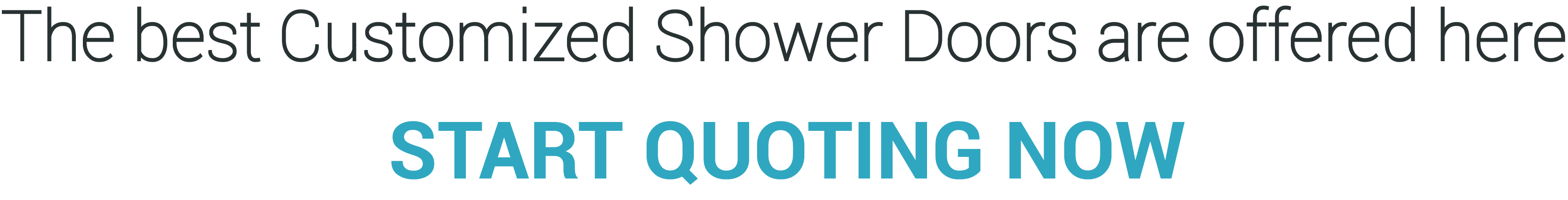shower screens